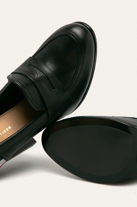 Tommy Hilfiger - Pantofi de piele negru FW0FW04977BDS
