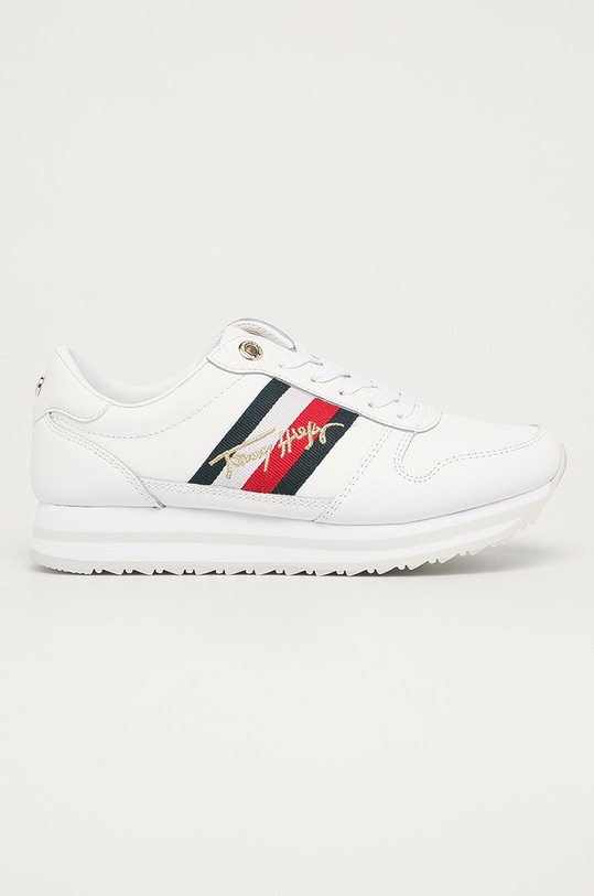 Tommy Hilfiger - Pantofi piele alb FW0FW05218YBR