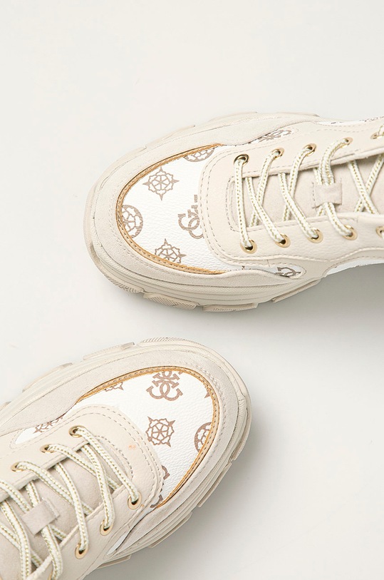 Guess Jeans - Topánky biela FL8BRY.FAL12