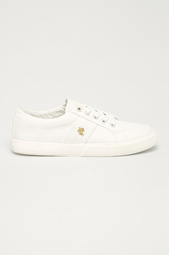 Lauren Ralph Lauren – Tenisówki Janson II płaska biały 802804598001