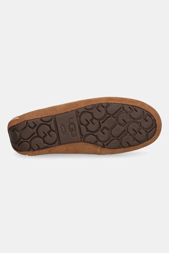 UGG - Kapcie zamszowe Ansley 1106878.CHE brązowy