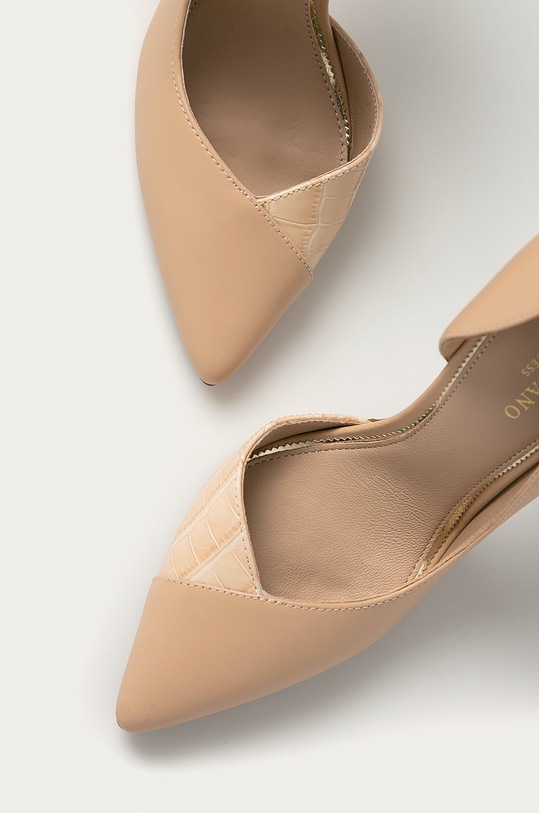 Marciano Guess - Szpilki skórzane 0BG9D2.9450Z beżowy