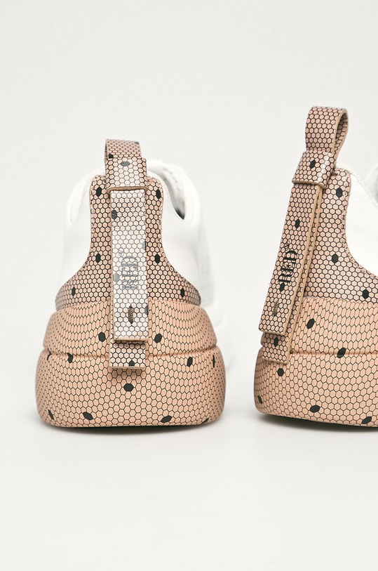 Încălțăminte Red Valentino - Ghete de piele UQ0S0E11AVU alb