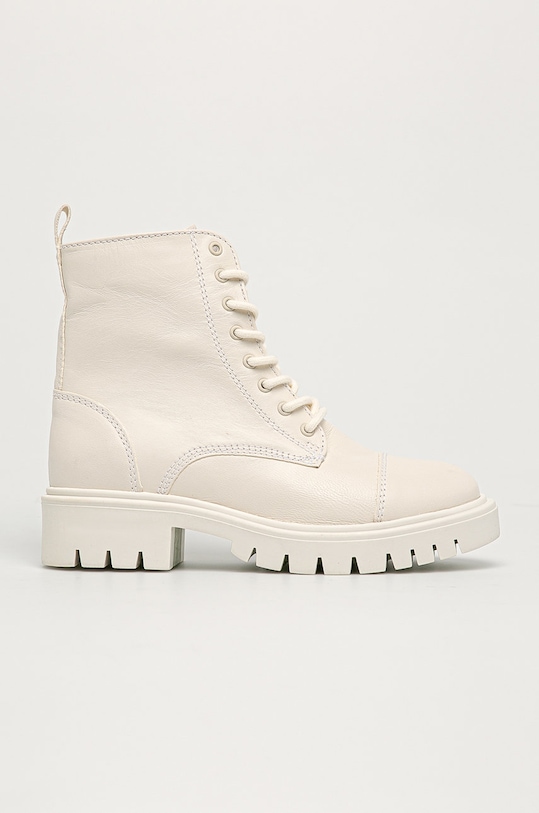 Aldo - Workery skórzane Reilly nieocieplane biały 13087687.REILLY