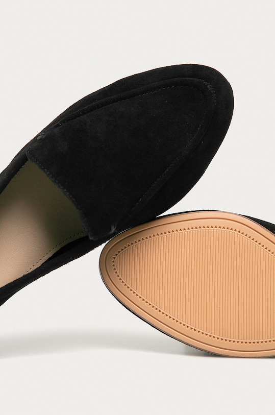 Aldo - Mokasyny zamszowe Joeya czarny 12661849.JOEYA