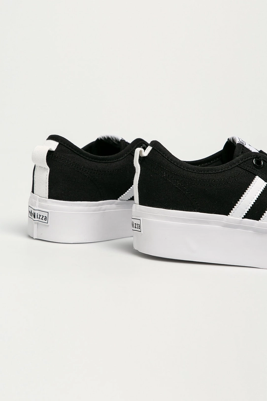 Încălțăminte adidas Originals sneakers Nizza Platform FV5321 negru