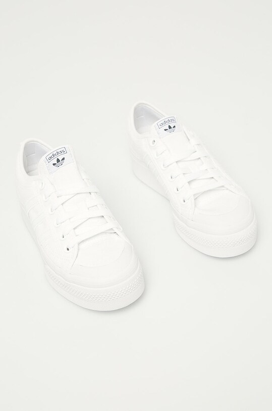 Tenisky adidas Originals Nizza Platform bílá FV5322