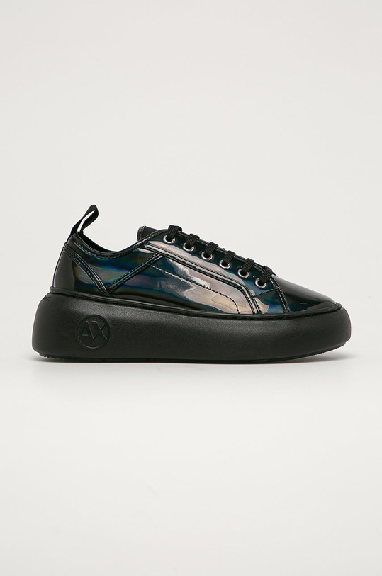 Armani Exchange - Pantofi platformă negru XDX044.XV337