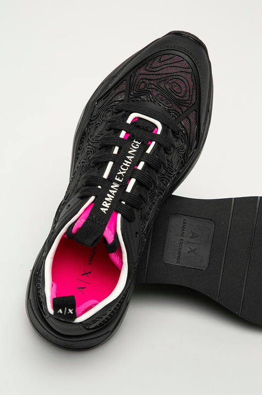 Armani Exchange - Pantofi negru XDX054.XV335