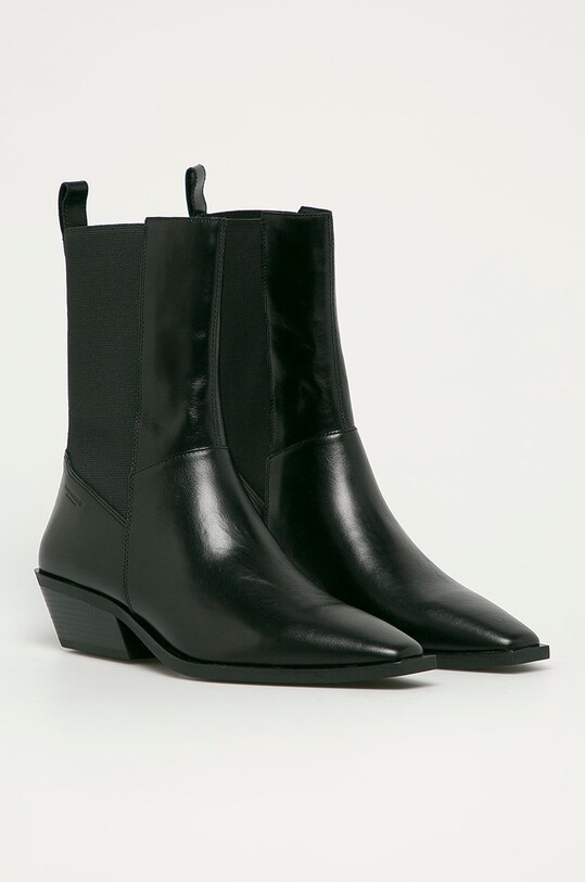 Vagabond Shoemakers - Kožené topánky Chelsea Ally 5011.101.20 čierna AW20
