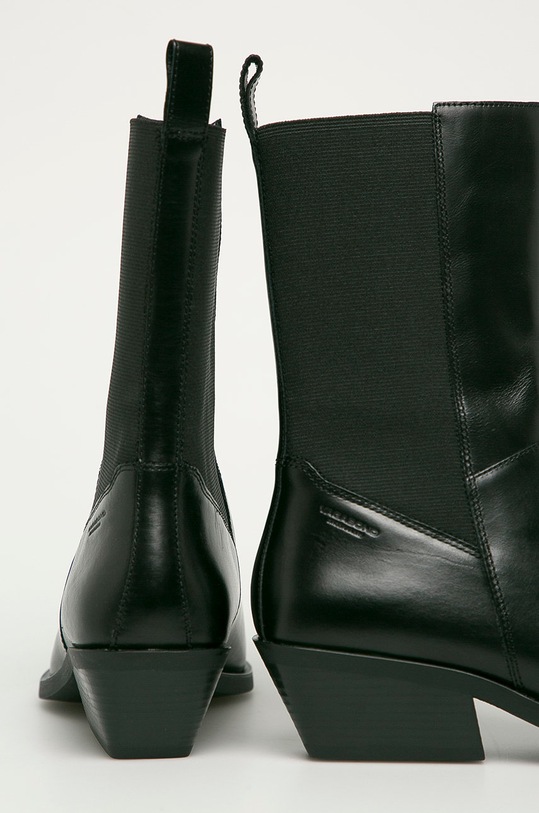 Obuwie Vagabond Shoemakers - Sztyblety skórzane Ally 5011.101.20 czarny
