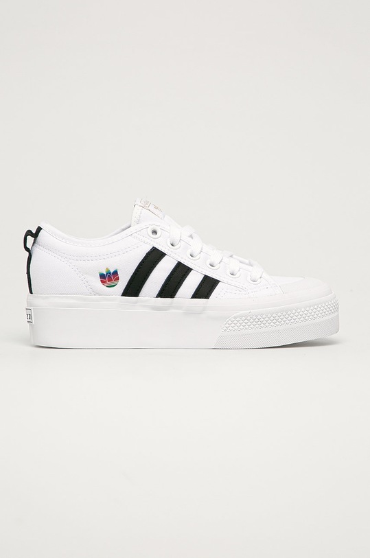 adidas Originals - Кеды Nizza Platform W платформа белый FX8538