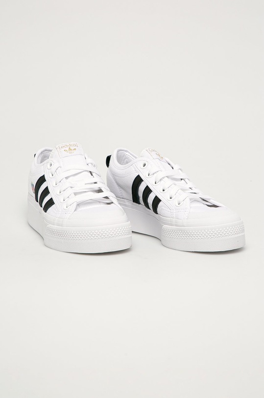 adidas Originals - Кеды Nizza Platform W FX8538 белый AW20