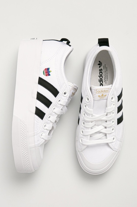 adidas Originals - Кеды Nizza Platform W FX8538 белый