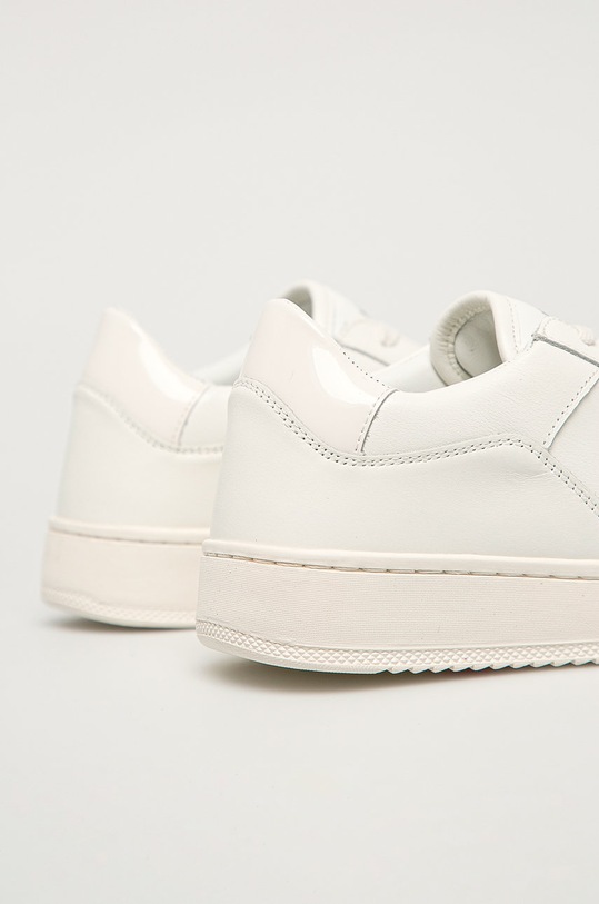 Încălțăminte Pinko - Ghete de piele 1P21ZJ.Y6RG alb