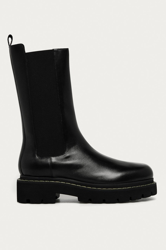 Pinko - Topánky Chelsea textilný čierna 1P21YU.Y6QS