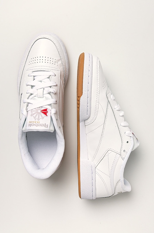 Reebok Classic sneakers din piele CLUB C 85 100000016 alb