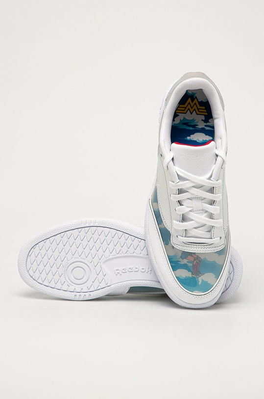 Reebok Classic - Buty FW6180 x Wonder Woman FW6180 srebrny