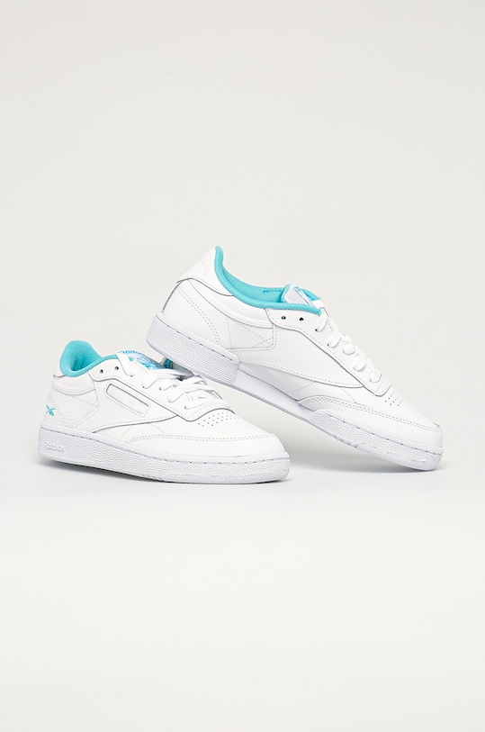 Reebok Classic - Ghete de piele Club C 85 FV1096 FV1096 alb AW20