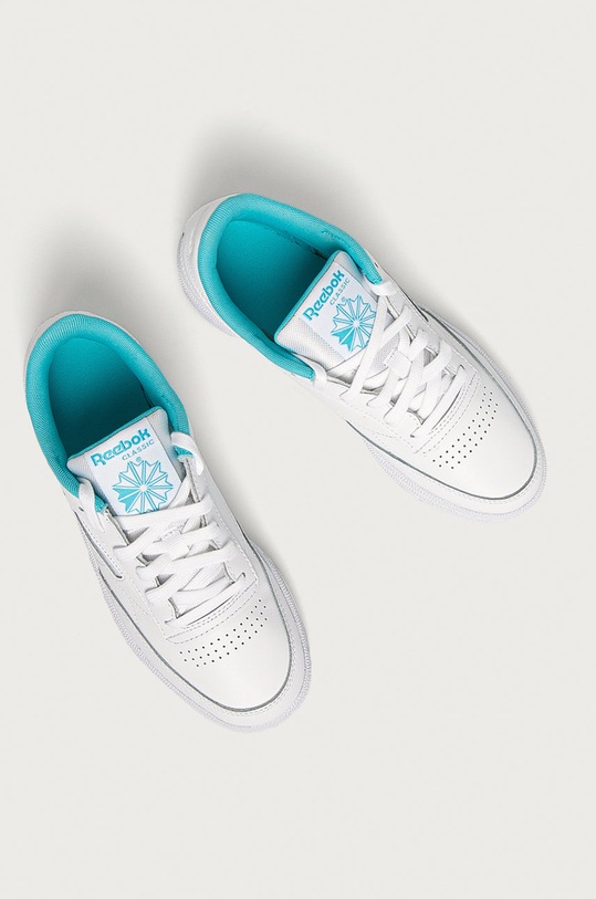 Reebok Classic - Ghete de piele Club C 85 FV1096 alb FV1096
