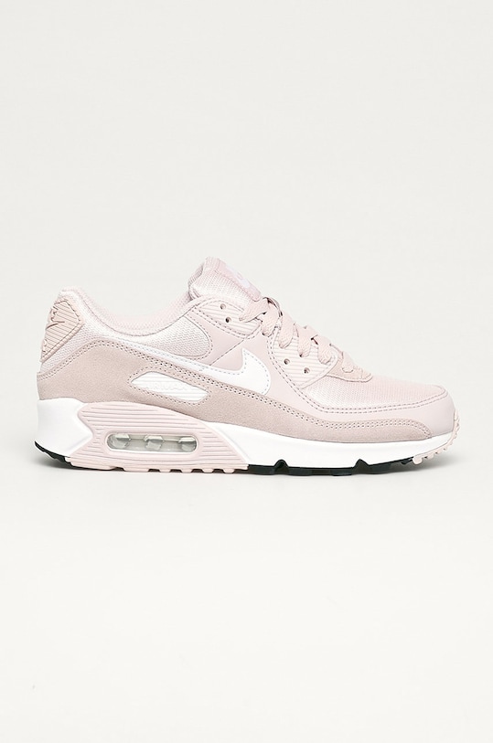Nike Sportswear - Buty Air Max 90 skóra zamszowa różowy CZ6221