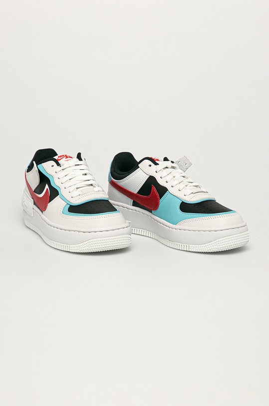 Nike Sportswear - Ghete de piele AF1 Shadow DA4291 alb AW20