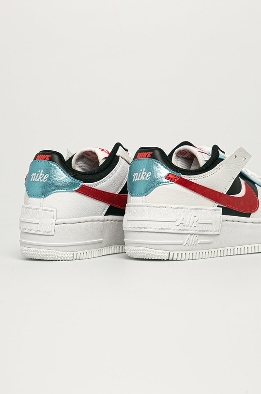Încălțăminte Nike Sportswear - Ghete de piele AF1 Shadow DA4291 alb