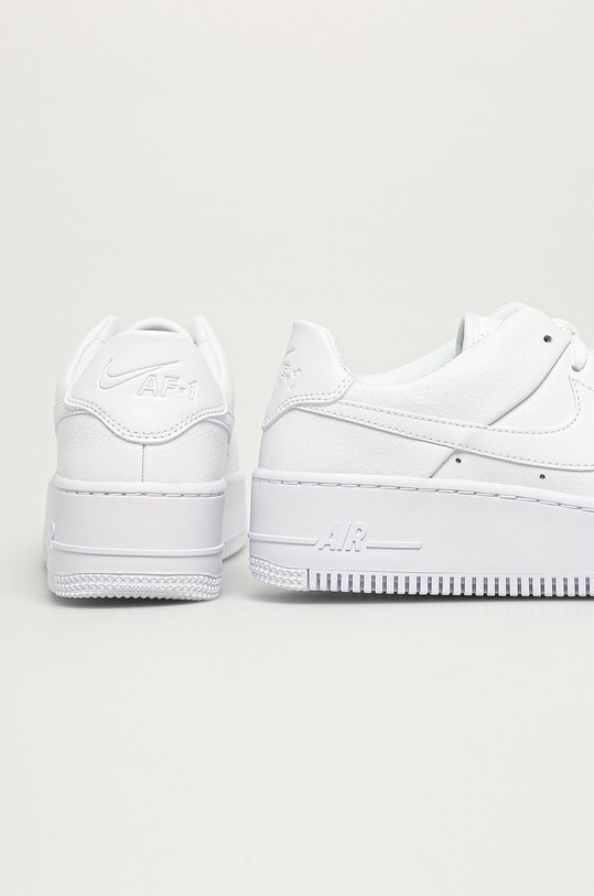 Cipők Nike Sportswear - Bőr cipő W AFI Sage Low AR5339 fehér