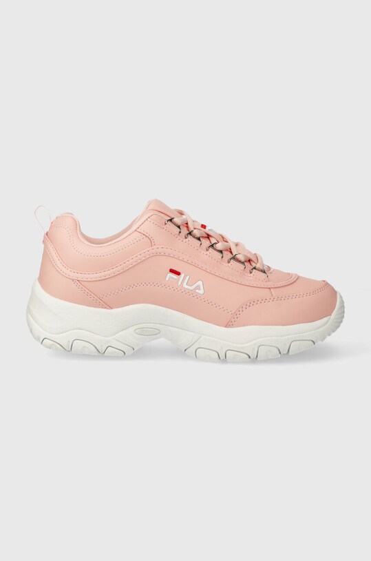 Кроссовки Fila Strada Low платформа розовый 1010560