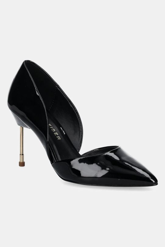 Kurt Geiger London stilettos de piele Bond 90 subțire negru 1772700309.00