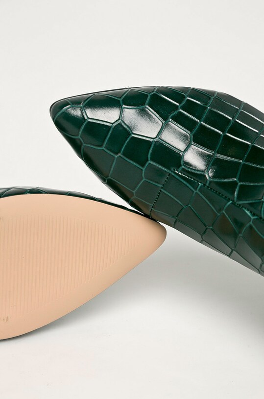 Kurt Geiger London - Kožené členkové topánky Burlington zelená 5125271419.71
