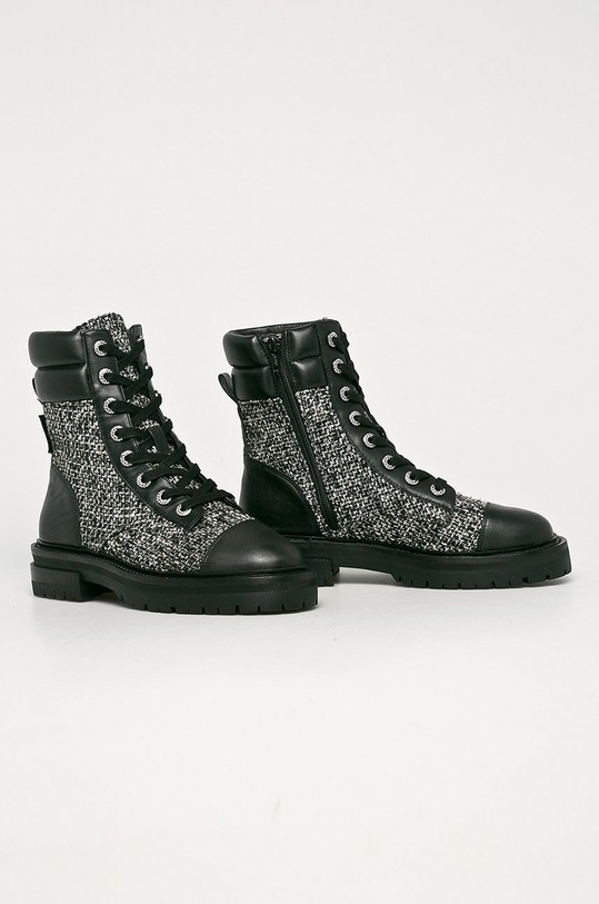 Kurt Geiger London - Bocanci Shore 5368320609.20 negru AW20