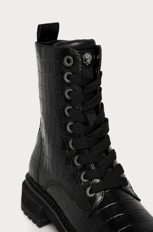 Kurt Geiger London - Bocanci de piele Siva 5348500419.00 negru