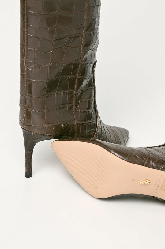 Kurt Geiger London - Ghete de piele Bickley maro 5366730419.30