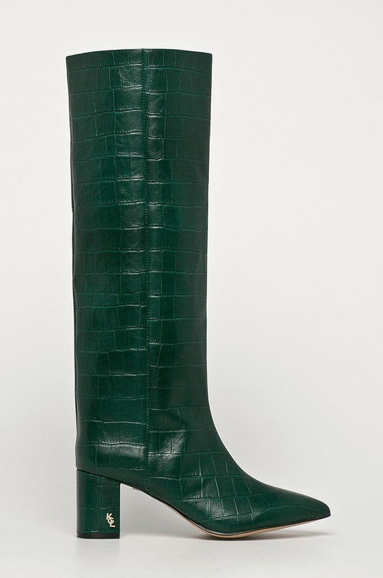 Kurt Geiger London - Ghete de piele Burlington 5-8 cm verde 5348471419.71