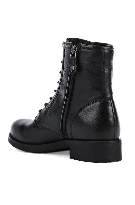 Geox - Δερμάτινα workers D RAWELLE μαύρο D046RA.000TU.RAWELLE