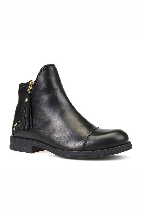 Geox - Cizme de piele J5449C.00043.AGATA negru AW20