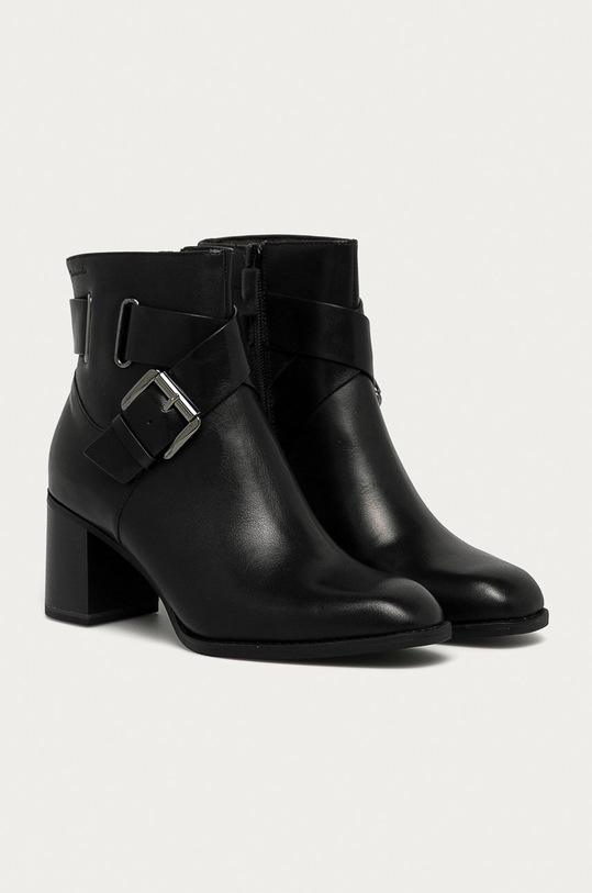Tamaris - Cizme de piele 1.1.25067.25.001 negru AW20