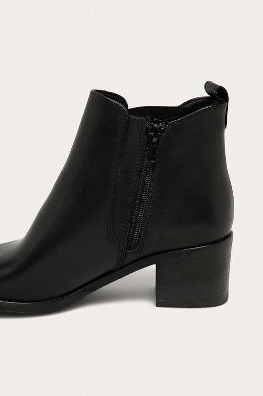 Tamaris - Ghete Chelsea de piele negru 1.1.25043.25.001