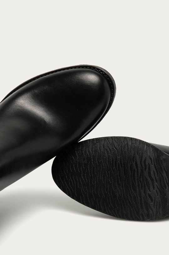 Tamaris - Ghete Chelsea de piele 1.1.25043.25.001 negru