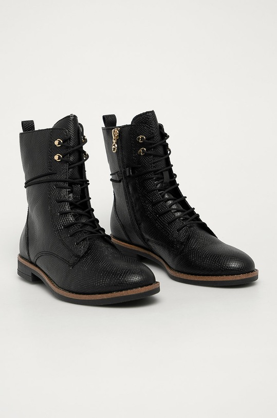 Tamaris - Členkové topánky 1.1.25124.25.006 čierna AW20