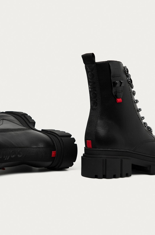 Obuv s. Oliver - Workery 5.5.25214.25.001 čierna