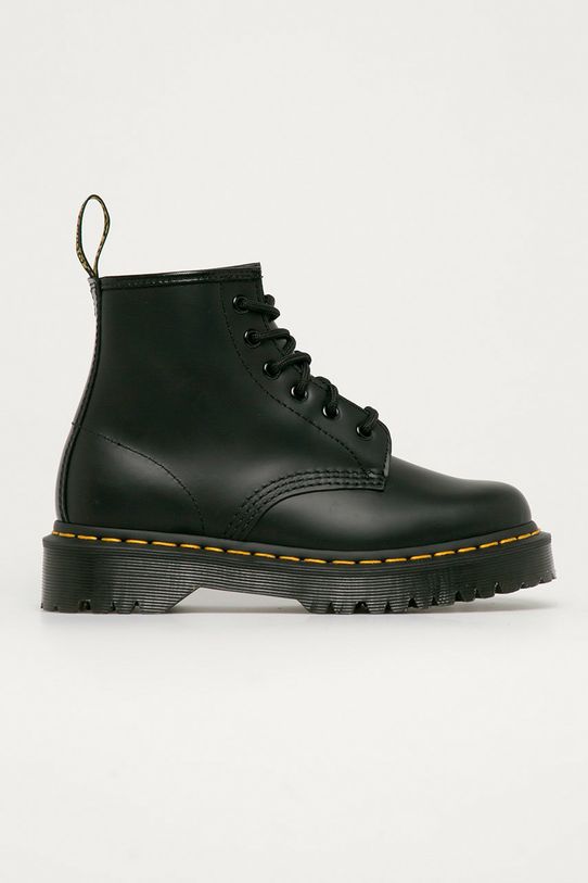 Dr. Martens - Кожени кубинки 101 без изолация черен DM26203001