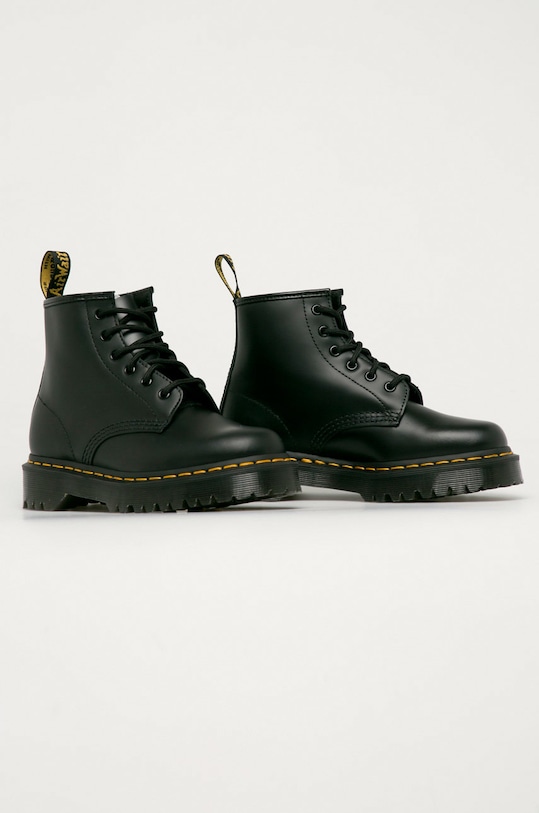 Dr. Martens - Кожени кубинки 101 DM26203001 черен AW20