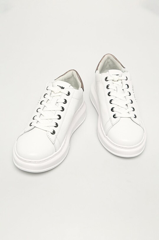 Karl Lagerfeld - Ghete de piele KL62538.01S alb AW20