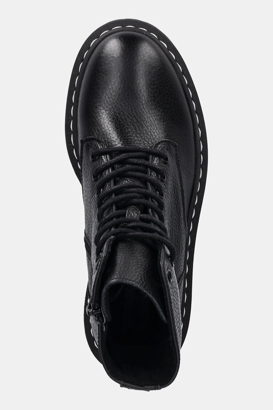 Steve Madden - Bocanci de piele negru SM11001184