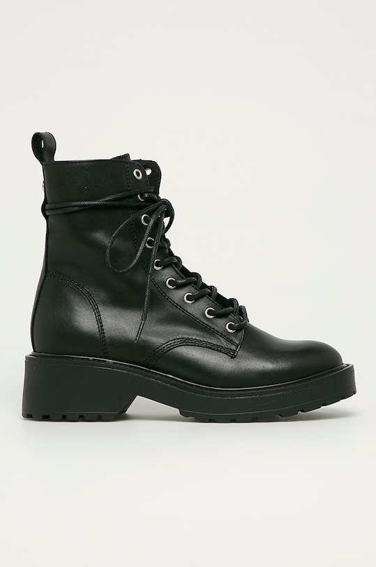 Steve Madden - Kožené farmářky Tornado přírodní kůže černá SM11000902