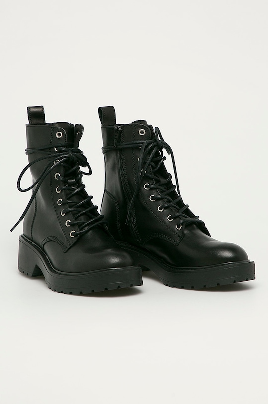 Steve Madden - Kožené farmářky Tornado SM11000902 černá AW20