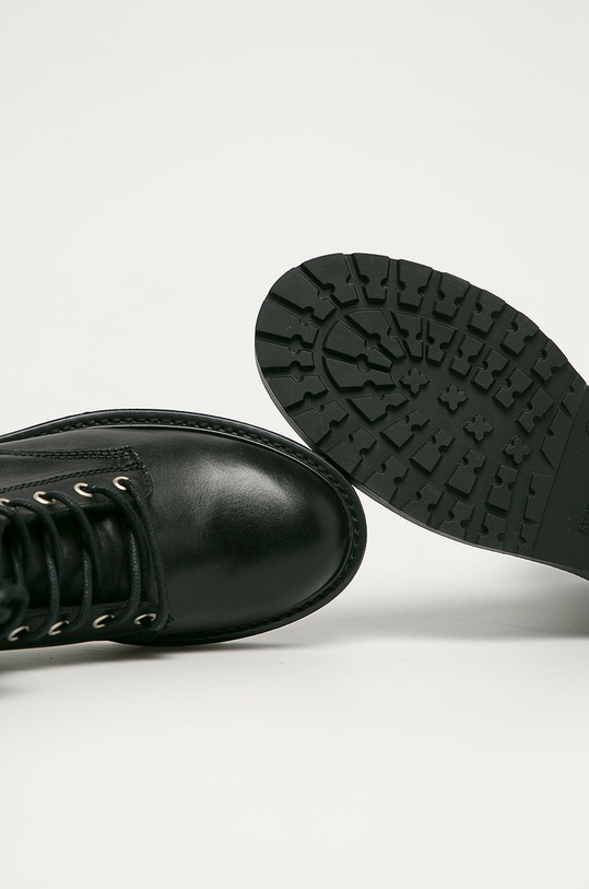 Steve Madden - Kožené farmářky Tornado černá SM11000902