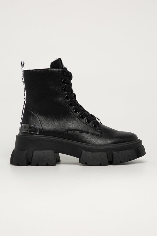 Steve Madden - Bocanci de piele Tanker usor izolat negru SM11001261
